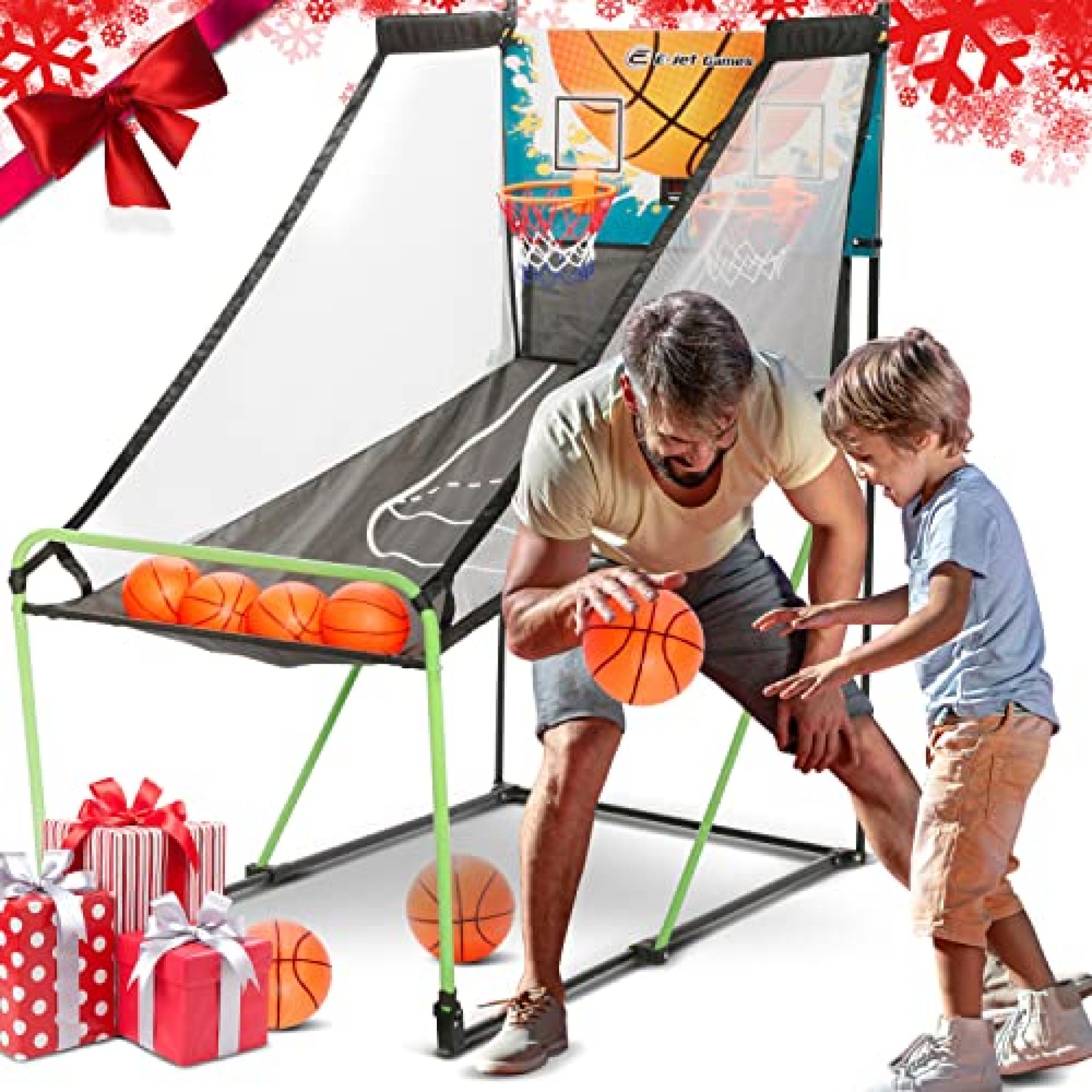 E-JET SPORT Basketball Arcade Game, Arcade Basketball Gifts for Kids, Boys Girls, Child & E-JET SPORT Basketball Arcade Game, Arcade Basketball Gifts for Kids, Boys Girls, Child &