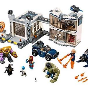 LEGO 76131 Marvel Avengers Compound Battle Superhero Playset, Thanos and Hulk Figures, Iron Man,