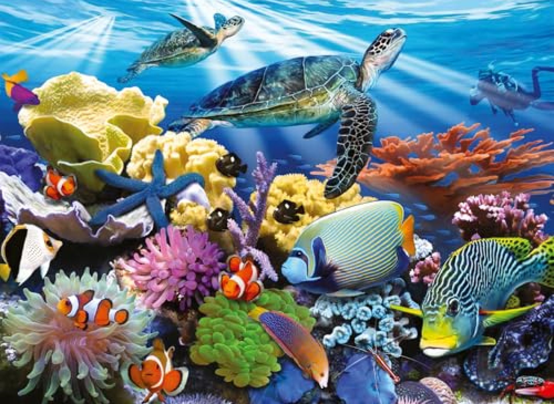 Ravensburger Ocean Turtles – 200 Piece Jigsaw Puzzle for Kids | Unique, Perfectly Fitting Pieces | Ravensburger Ocean Turtles – 200 Piece Jigsaw Puzzle for Kids | Unique, Perfectly Fitting Pieces |