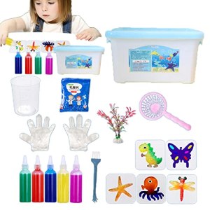 Magic Water Jelly Toy 3D Magic Water Animal Beads Kit Gels Arts And Crafts For Kids Magic Water Elf