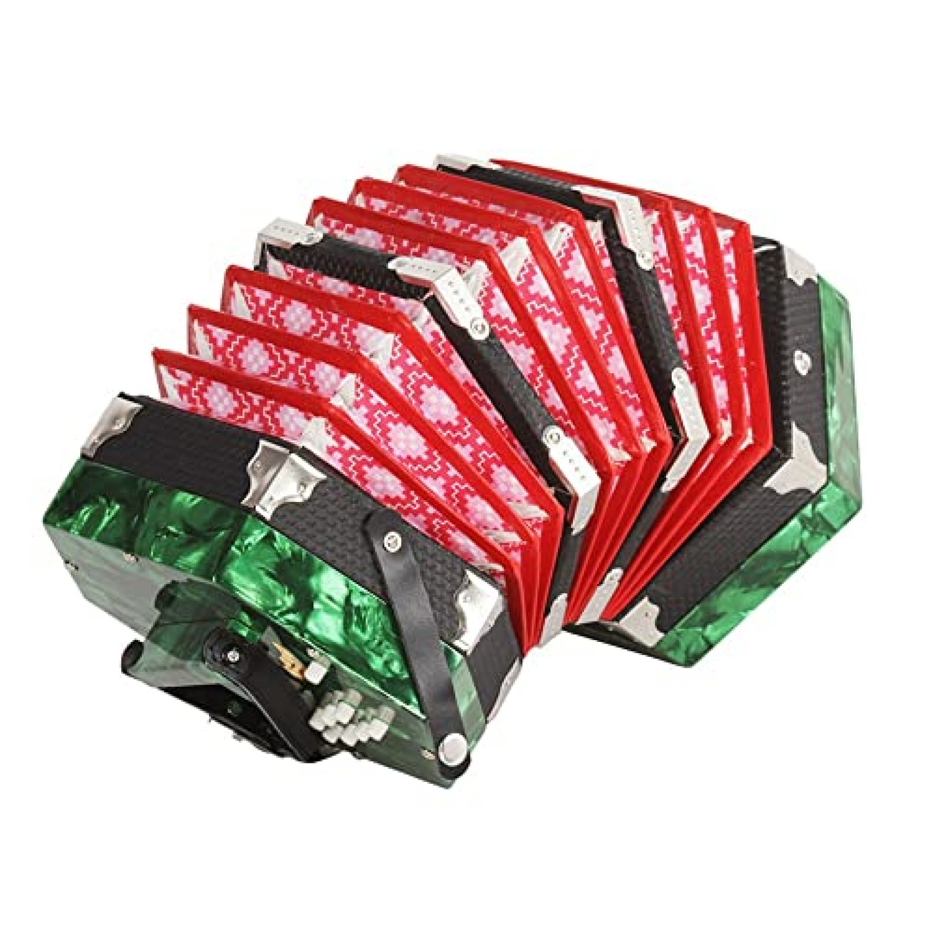 Accordion Concertina, Easy To Learn Music Accordion Instrument With 20 Buttons, Musical Instrument, Accordion Concertina, Easy To Learn Music Accordion Instrument With 20 Buttons, Musical Instrument,