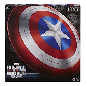 Marvel Legends Series Falcon and Winter Soldier Captain America Premium Role Play Shield Red, Ages
