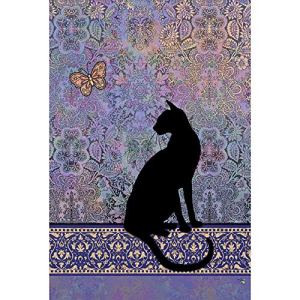 JW-MZPT Wooden Puzzle, Anime Landscape Decompression Educational Toy Porch Decorative Painting, Cat