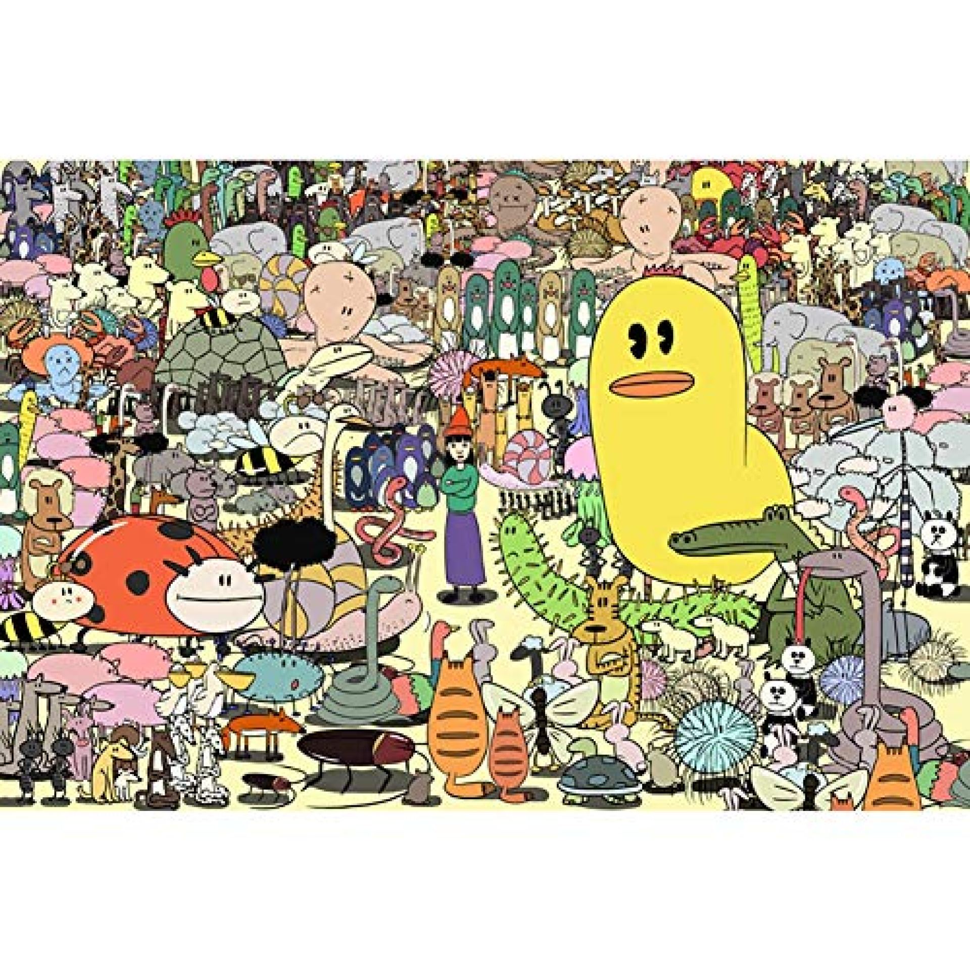 FFYUGO Adult Wooden Puzzles, Animal Gatherings, Cartoon Anime, Home Decoration FFYUGO Adult Wooden Puzzles, Animal Gatherings, Cartoon Anime, Home Decoration