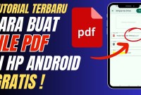 Cara Membuat PDF Di Android Cara Membuat PDF Di Android