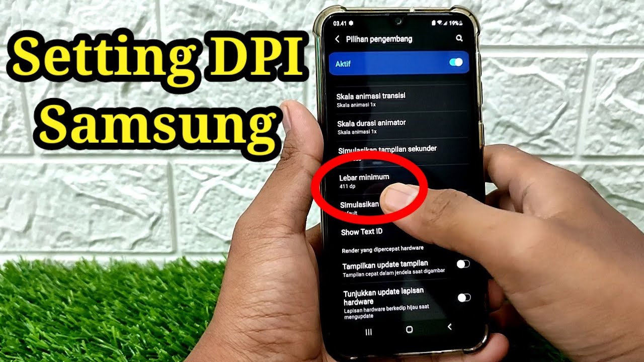 Cara Tukar DPI Skrin Android Anda Cara Tukar DPI Skrin Android Anda