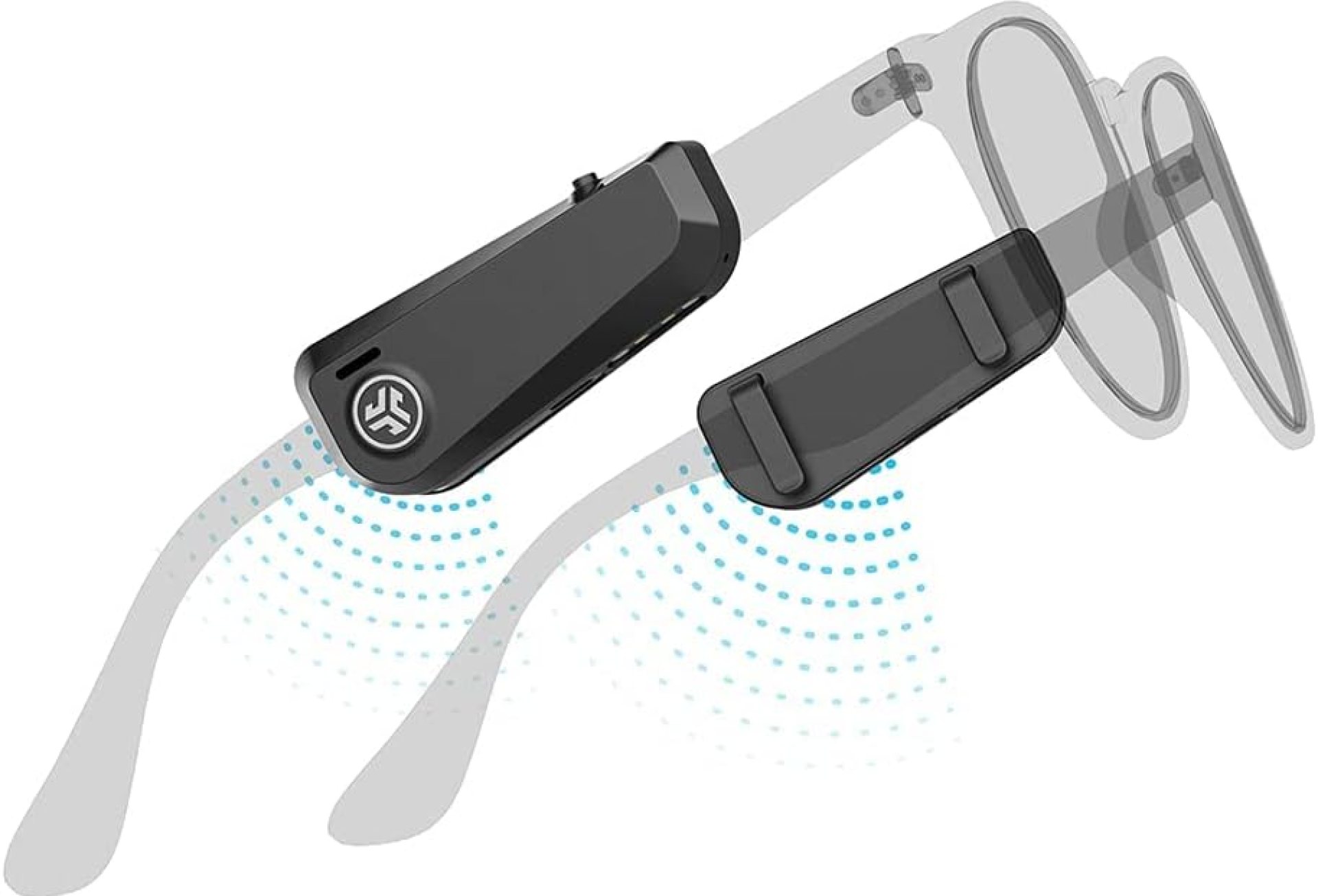 JLab JBuds Frames Wireless Open-Ear Audio for Your Glasses | 8-hour Bluetooth Playtime JLab JBuds Frames Wireless Open-Ear Audio for Your Glasses | 8-hour Bluetooth Playtime