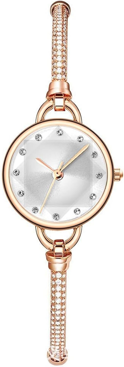 Avaner Women’s Rhinestone Bracelet Watches: Rose Gold Slim Strap Analog Quartz Ladies Elegant Dress Wrist Watches Avaner Women’s Rhinestone Bracelet Watches: Rose Gold Slim Strap Analog Quartz Ladies Elegant Dress Wrist Watches