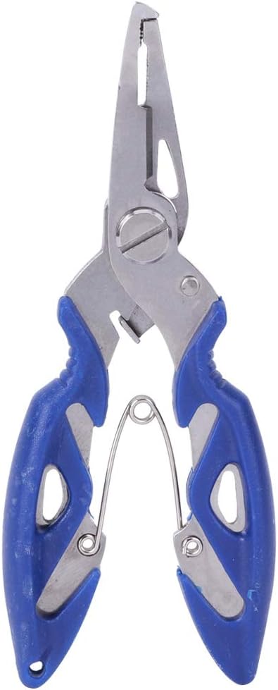 Multi-function Fishing Plier, Carbon Steel Fishing Line Cutter Fishing Hook Remover Freshwater Saltwater Fishing Split Ring Braid Tool Multi-function Fishing Plier, Carbon Steel Fishing Line Cutter Fishing Hook Remover Freshwater Saltwater Fishing Split Ring Braid Tool