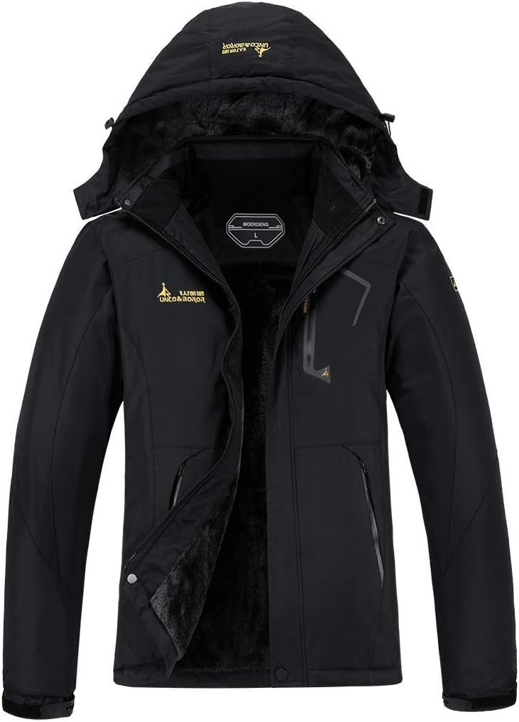 MOERDENG Women’s Waterproof Ski Jacket Warm Winter Snow Coat Mountain Windbreaker Hooded Raincoat Jacket MOERDENG Women’s Waterproof Ski Jacket Warm Winter Snow Coat Mountain Windbreaker Hooded Raincoat Jacket