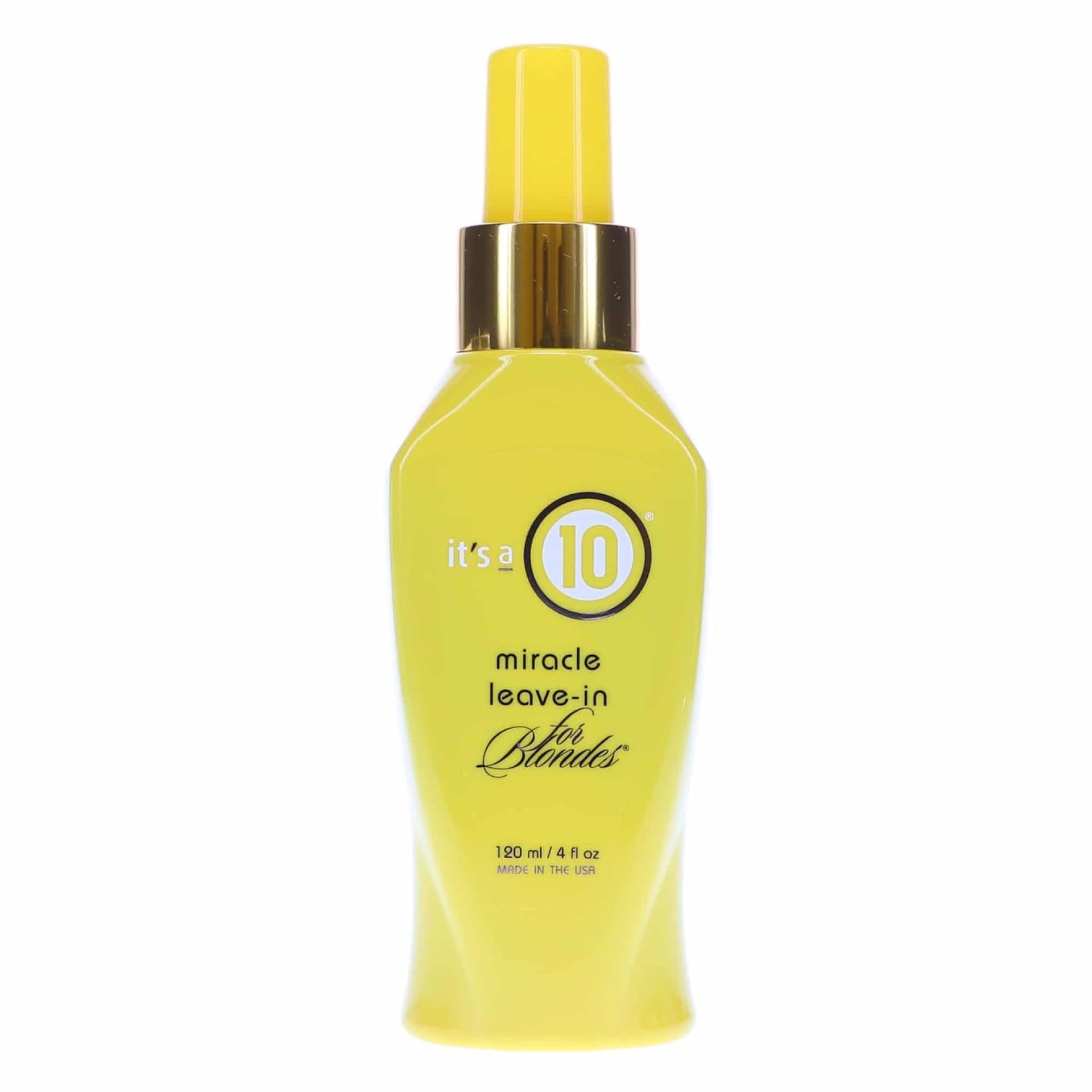 It’s a 10 Blonde Miracle Leave in Treatment, 4 Ounce It’s a 10 Blonde Miracle Leave in Treatment, 4 Ounce