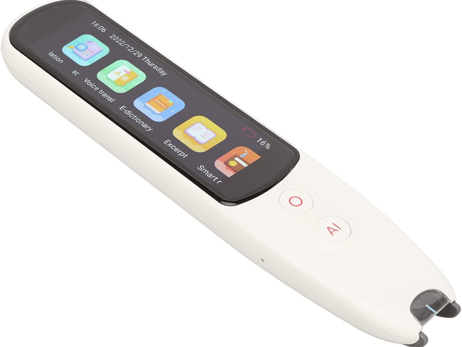 Smart Language Translator Pen, OCR Reading Pen with Text to Speech, 134 Languages Portable Scanner Translation Pen, 3in IPS, Voice Translator for Travel Smart Language Translator Pen, OCR Reading Pen with Text to Speech, 134 Languages Portable Scanner Translation Pen, 3in IPS, Voice Translator for Travel
