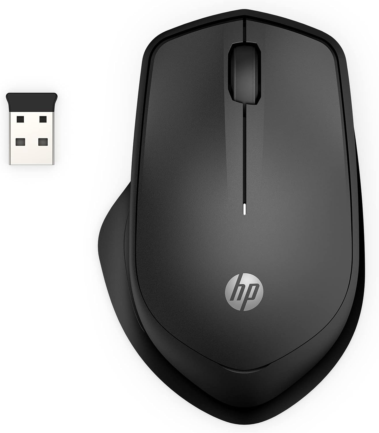 HP Wireless Silent 280M Mouse – Ergonomic Right-Handed Design, 18 Month Battery Life, and 2.4GHz Reliable Connection – Works for Computers and Laptops – Far Quieter Clicks than Most Mice,Black HP Wireless Silent 280M Mouse – Ergonomic Right-Handed Design, 18 Month Battery Life, and 2.4GHz Reliable Connection – Works for Computers and Laptops – Far Quieter Clicks than Most Mice,Black