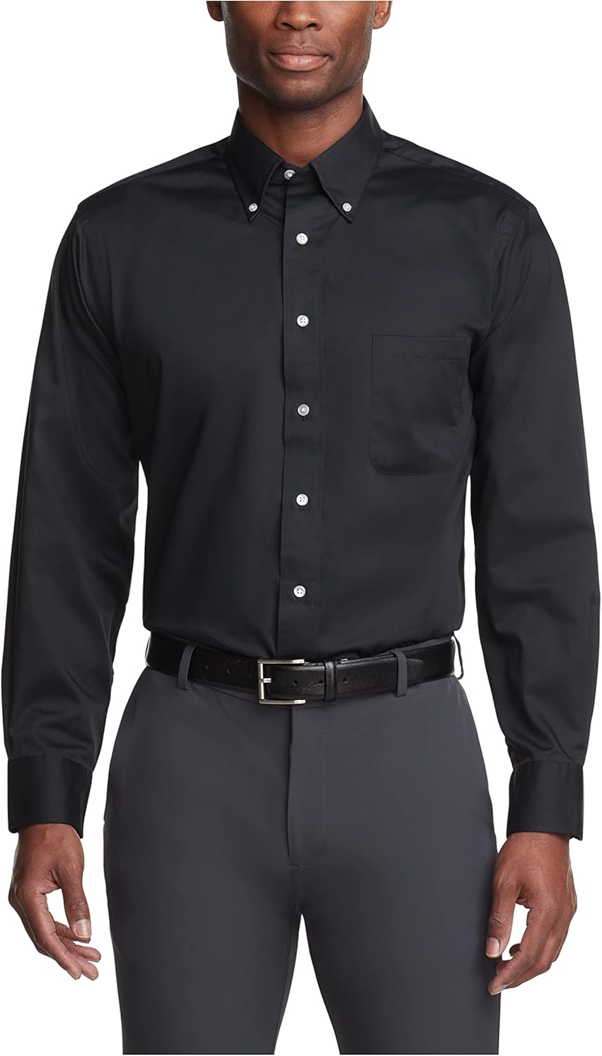 Van Heusen Men’s Regular Fit Twill Solid Button Down Collar Dress Shirt – Amazon Exclusive Van Heusen Men’s Regular Fit Twill Solid Button Down Collar Dress Shirt – Amazon Exclusive