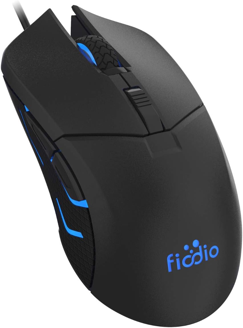 Wired Gaming Mouse, 5500 DPI, Breathing Light, Ergonomic Game USB Computer Mice RGB Gamer Desktop Laptop PC Gaming Mouse, 7 Colors RGB Lighting, 6 Buttons for Windows 7/8 / 10, Black Wired Gaming Mouse, 5500 DPI, Breathing Light, Ergonomic Game USB Computer Mice RGB Gamer Desktop Laptop PC Gaming Mouse, 7 Colors RGB Lighting, 6 Buttons for Windows 7/8 / 10, Black