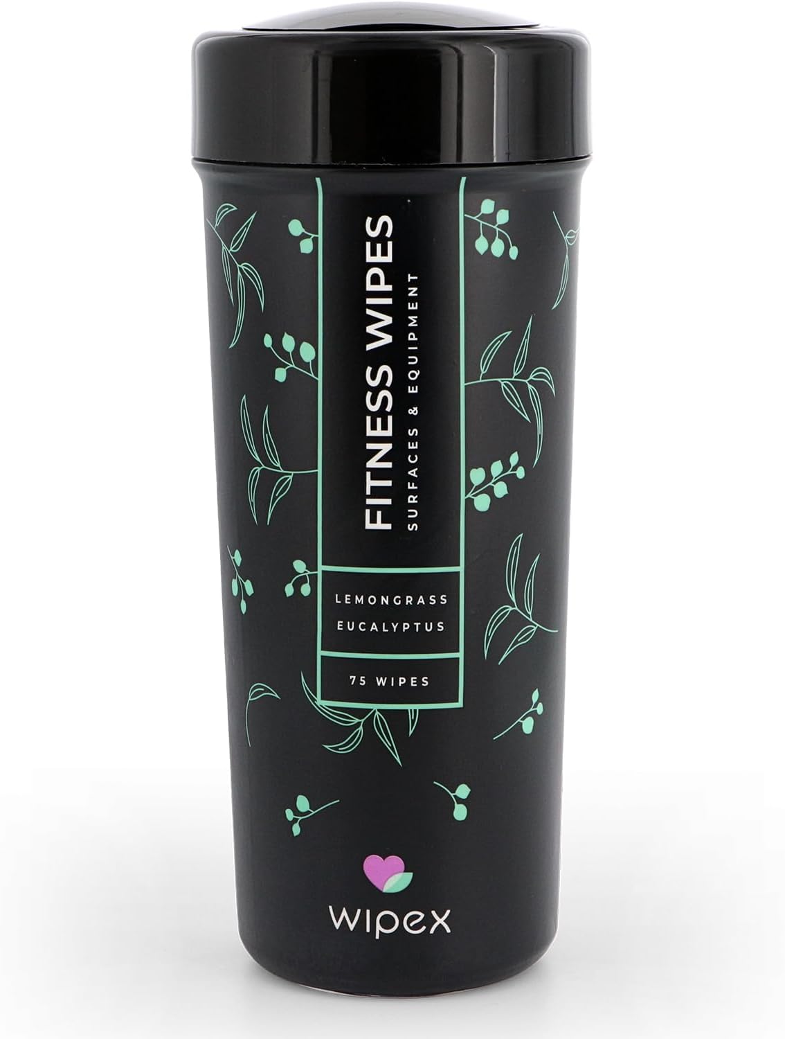 Wipex Fitness Equipment Wipes | Clean Gym Equipment, Yoga Mats, Peloton Bike Cleaner, Exercise Machine Wipes | Lemongrass, Eucalyptus, 75 Ct Canister Wipex Fitness Equipment Wipes | Clean Gym Equipment, Yoga Mats, Peloton Bike Cleaner, Exercise Machine Wipes | Lemongrass, Eucalyptus, 75 Ct Canister