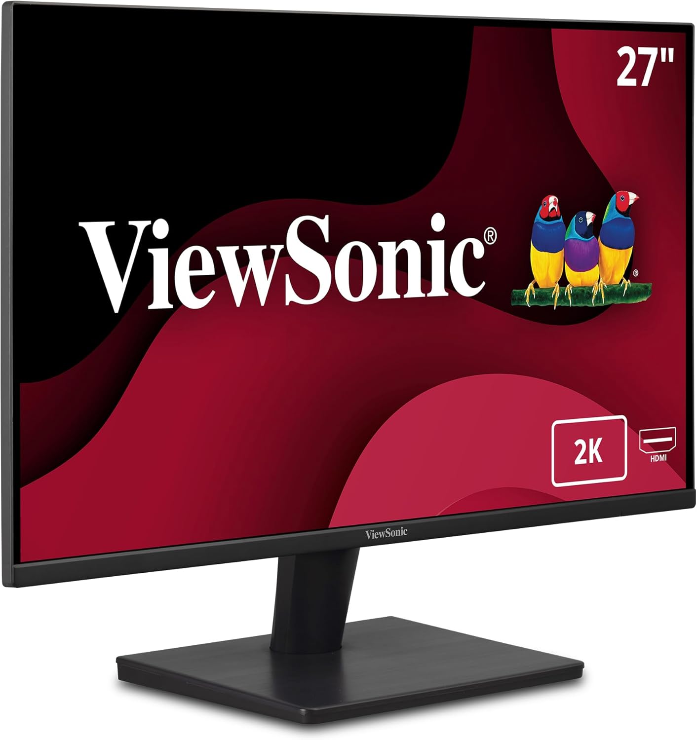 ViewSonic VA2715-2K-MHD 27 Inch 1440p LED Monitor with 100Hz, Ultra-Thin Bezels, HDMI and DisplayPort Inputs for Home and Office ViewSonic VA2715-2K-MHD 27 Inch 1440p LED Monitor with 100Hz, Ultra-Thin Bezels, HDMI and DisplayPort Inputs for Home and Office