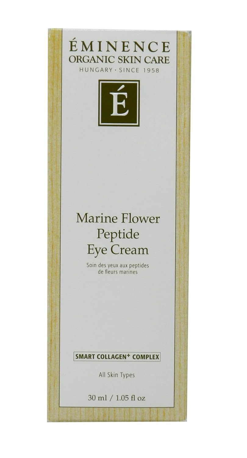 Eminence Organic Skincare Marine Flower Peptide, Eye Cream, 1.05 Ounce Eminence Organic Skincare Marine Flower Peptide, Eye Cream, 1.05 Ounce