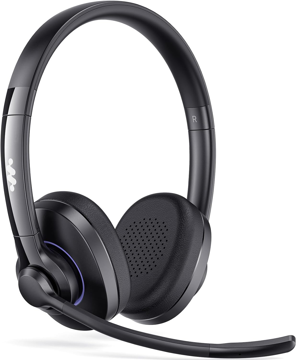 Necode Bluetooth Headset, Wireless Headset with Noise Cancelling Microphone & Mic Mute, 55Hrs Working Time On Ear Bluetooth V5.3 Headphones for Cell Phones Laptop Computer Necode Bluetooth Headset, Wireless Headset with Noise Cancelling Microphone & Mic Mute, 55Hrs Working Time On Ear Bluetooth V5.3 Headphones for Cell Phones Laptop Computer