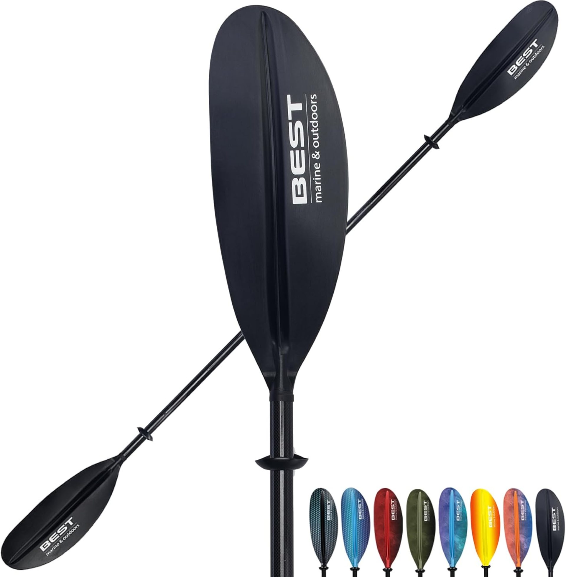 Best Marine and Outdoors Kayak Paddle, Carbon Fiber Shaft & Fiberglass Reinforced Polypropylene Blades, 220cm, 234cm, 250cm, Lightweight Kayak Paddles for Adults Best Marine and Outdoors Kayak Paddle, Carbon Fiber Shaft & Fiberglass Reinforced Polypropylene Blades, 220cm, 234cm, 250cm, Lightweight Kayak Paddles for Adults