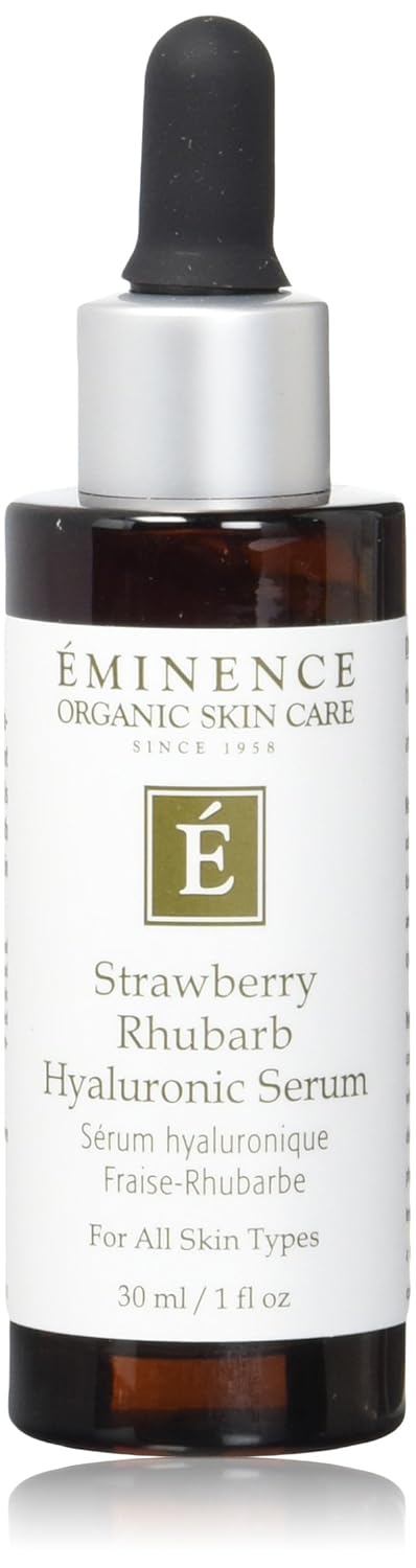 Eminence Strawberry Rhubarb Hyaluronic Serum, 1 Ounce Eminence Strawberry Rhubarb Hyaluronic Serum, 1 Ounce