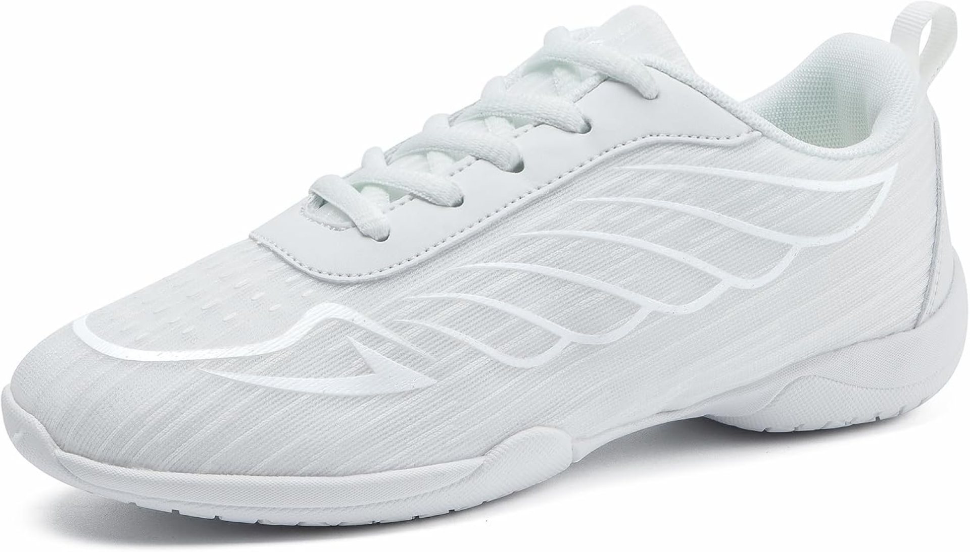 White Cheer Shoes for Girls Womens cheer shoes Youth girls Cheerleading shoes Competition Gear Dance Tennis Sports Training Athletic Comfortable Flats Breathable Soft kids cheer sneakers White Cheer Shoes for Girls Womens cheer shoes Youth girls Cheerleading shoes Competition Gear Dance Tennis Sports Training Athletic Comfortable Flats Breathable Soft kids cheer sneakers