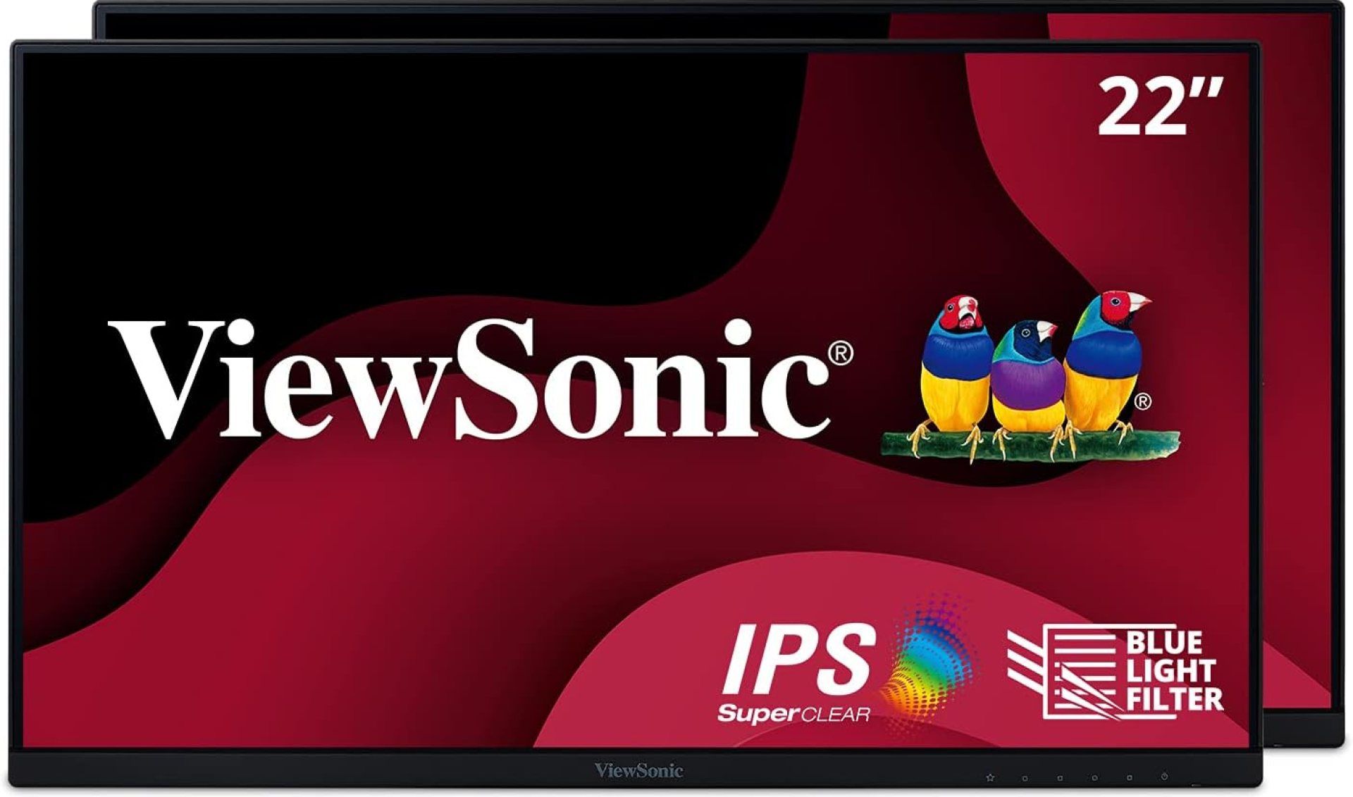 ViewSonic VA2256-MHD_H2 Dual Pack Head-Only 1080p IPS Monitors with FreeSync, HDMI, DisplayPort and VGA for Home and Office ViewSonic VA2256-MHD_H2 Dual Pack Head-Only 1080p IPS Monitors with FreeSync, HDMI, DisplayPort and VGA for Home and Office