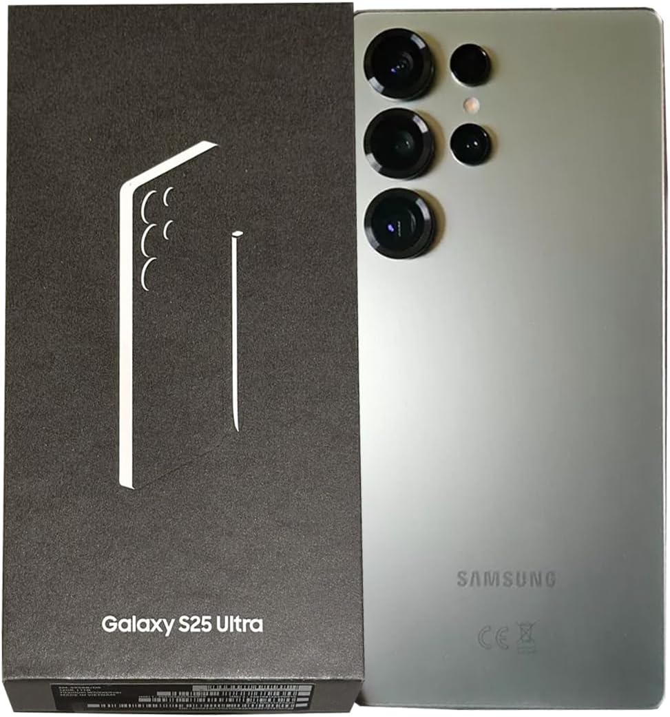 SAMSUNG Galaxy S25 Ultra 5G 2025 (International Version) | GSM Unlocked (T-Mobile) | 1TB Storage + 12GB RAM SM-S938B Qualcomm Snapdragon 8 Elite Android 15 Smartphone (Titanium Jadegreen) SAMSUNG Galaxy S25 Ultra 5G 2025 (International Version) | GSM Unlocked (T-Mobile) | 1TB Storage + 12GB RAM SM-S938B Qualcomm Snapdragon 8 Elite Android 15 Smartphone (Titanium Jadegreen)