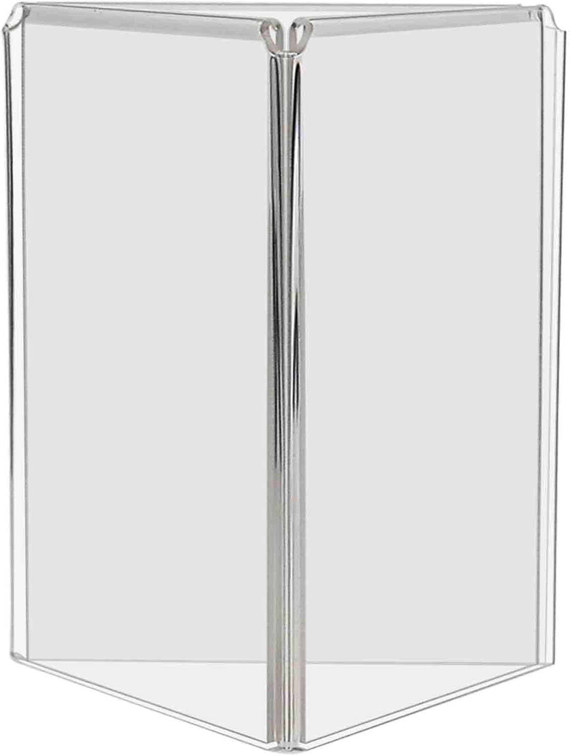 Marketing Holders 12 Pack Triple Sign Holder 5 x 7 Inch 3 Sided Clear Acrylic Table Tent POP Display Countertop Menu Stand Today’s Specials Price List Flyers for Restaurants Bistros Market Places Marketing Holders 12 Pack Triple Sign Holder 5 x 7 Inch 3 Sided Clear Acrylic Table Tent POP Display Countertop Menu Stand Today’s Specials Price List Flyers for Restaurants Bistros Market Places