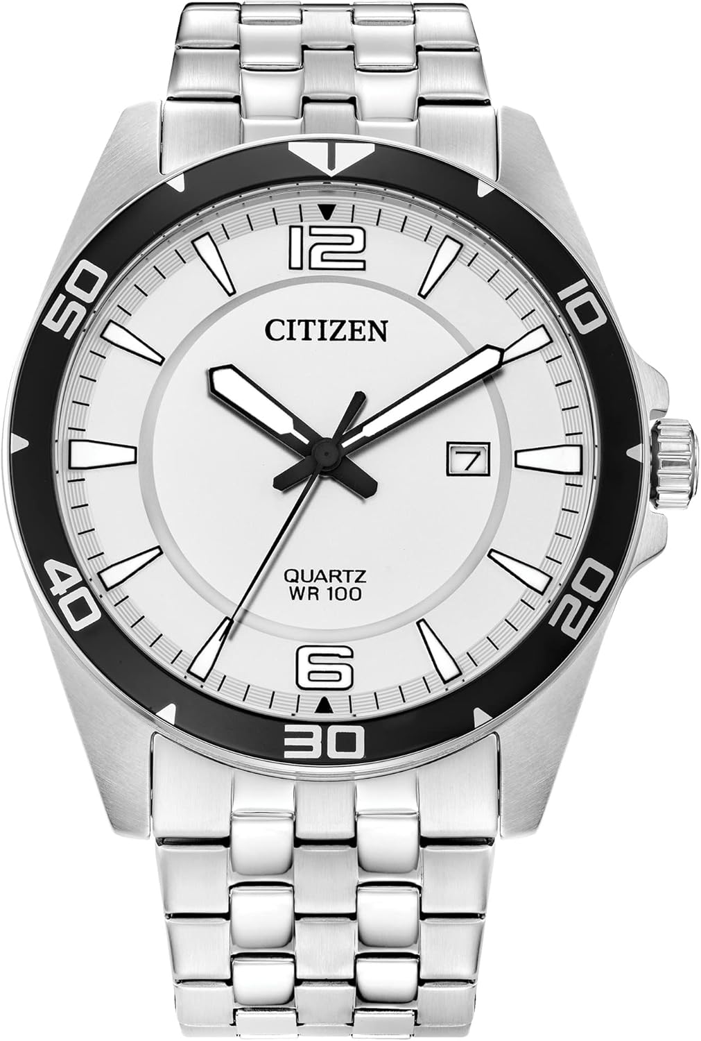 Citizen Quartz Men’s Watch, Stainless Steel, Classic Citizen Quartz Men’s Watch, Stainless Steel, Classic