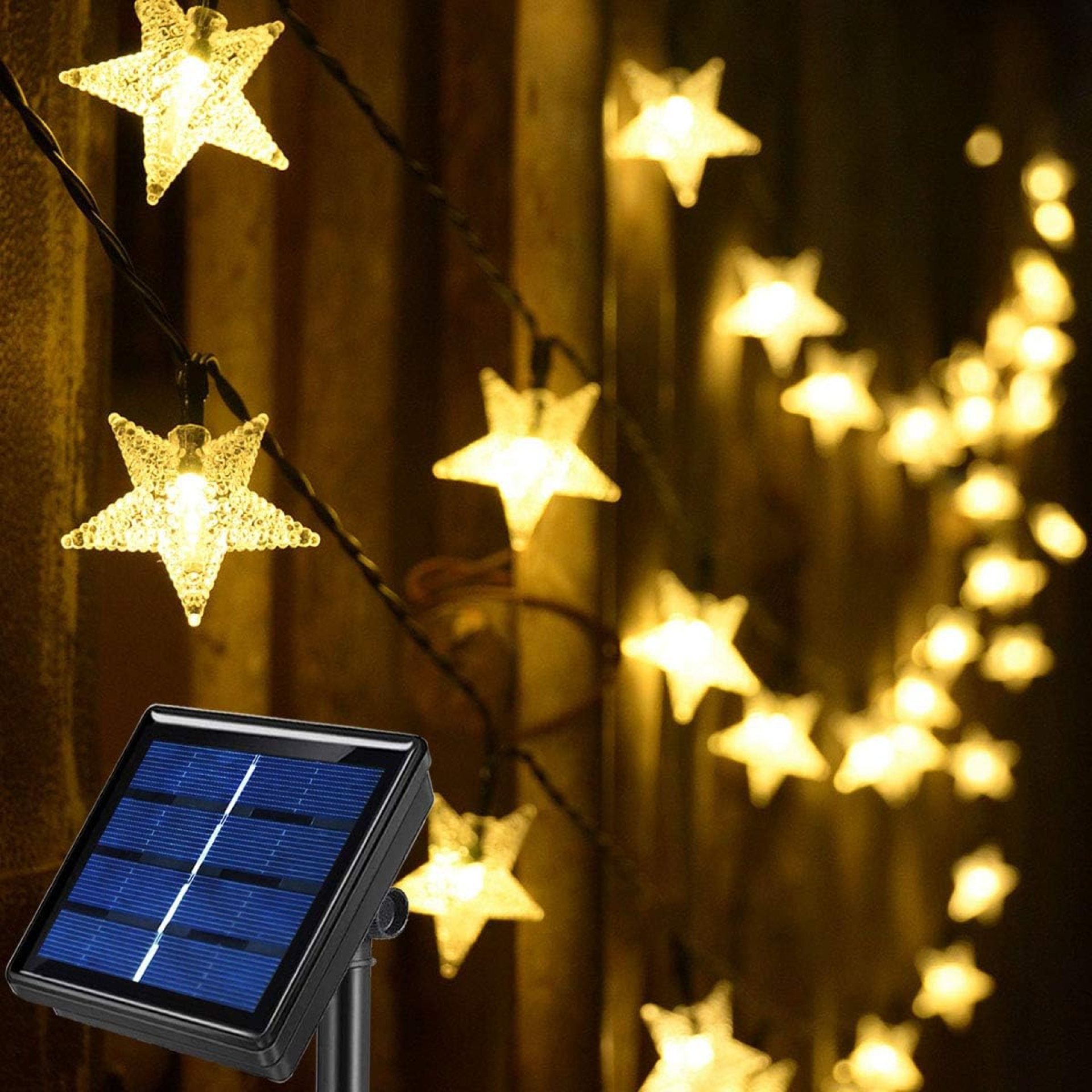 50ft 120 LED Solar Star Fairy Lights, Outdoor Decorative Solar String Lights, Waterproof Ambiance Lighting for Patio Deck,Camper,Gazebo,Girls Themed Room,Garden,Porch,Bush Decor,Warm White 50ft 120 LED Solar Star Fairy Lights, Outdoor Decorative Solar String Lights, Waterproof Ambiance Lighting for Patio Deck,Camper,Gazebo,Girls Themed Room,Garden,Porch,Bush Decor,Warm White