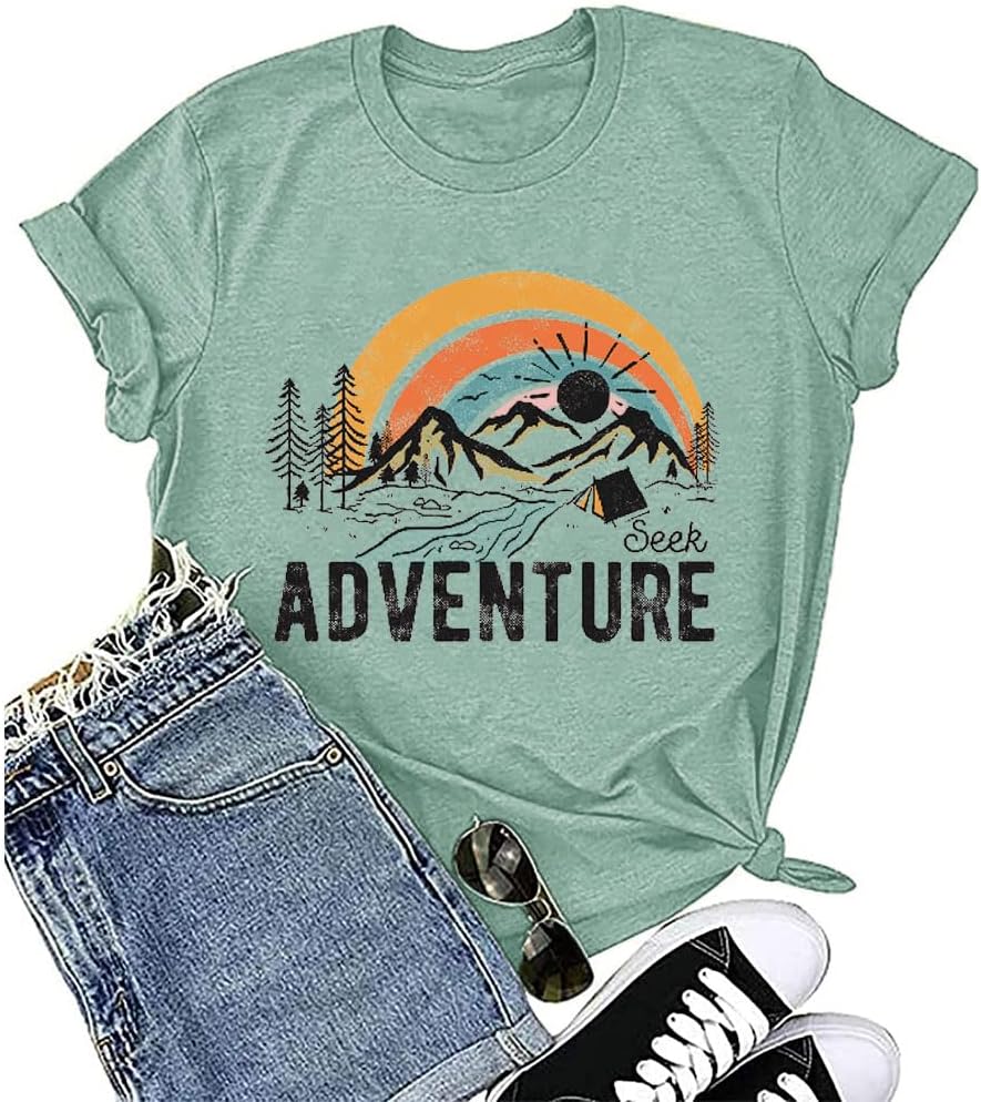Women Mountain Adventure Workout Tanks Hiking Camping Graphic Athletic Sleeveless Funny Tee Tops Women Mountain Adventure Workout Tanks Hiking Camping Graphic Athletic Sleeveless Funny Tee Tops