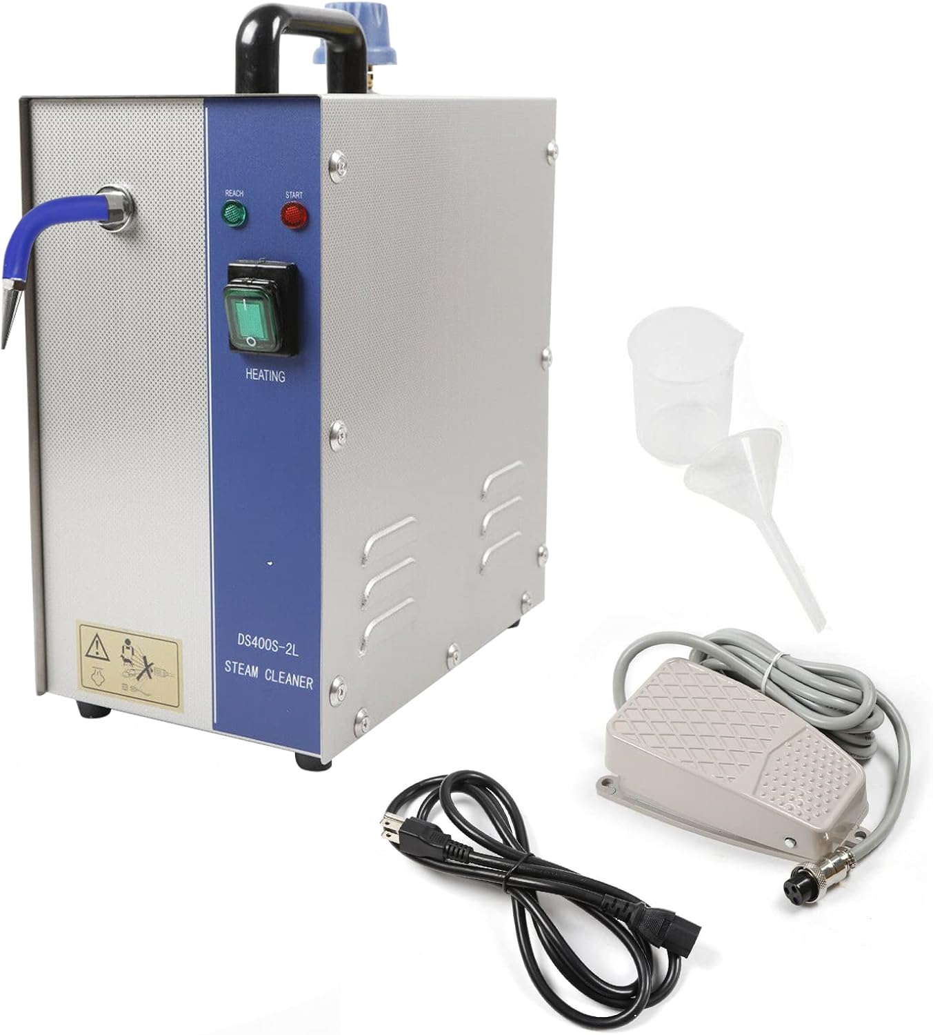 Gold Silver Jewelry Steam Cleaner Machine, 110V 1300W Jewelry Cleaner Steamer Gem Washer Equipment for Cleaning Jewelry, Silver, Gold – 2L/0.52 US Gallon (US Stock) Gold Silver Jewelry Steam Cleaner Machine, 110V 1300W Jewelry Cleaner Steamer Gem Washer Equipment for Cleaning Jewelry, Silver, Gold – 2L/0.52 US Gallon (US Stock)