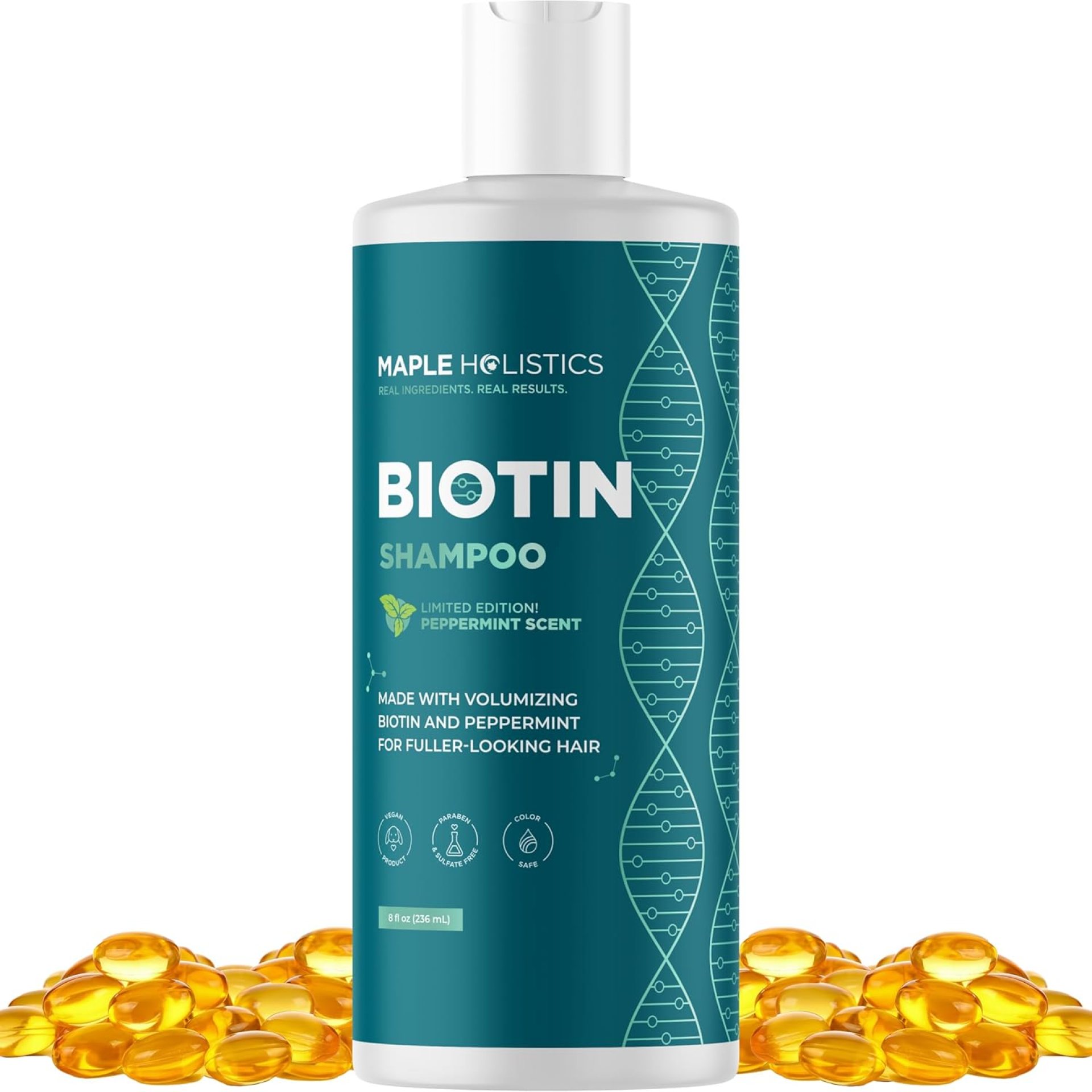 Volumizing Biotin Shampoo for Thinning Hair – Thin Hair Shampoo with Peppermint Argan and Essential Oils for Hair Care – Vegan Sulfate Free Shampoo for Damaged Dry Hair Paraben and Cruelty Free (Mint) Volumizing Biotin Shampoo for Thinning Hair – Thin Hair Shampoo with Peppermint Argan and Essential Oils for Hair Care – Vegan Sulfate Free Shampoo for Damaged Dry Hair Paraben and Cruelty Free (Mint)