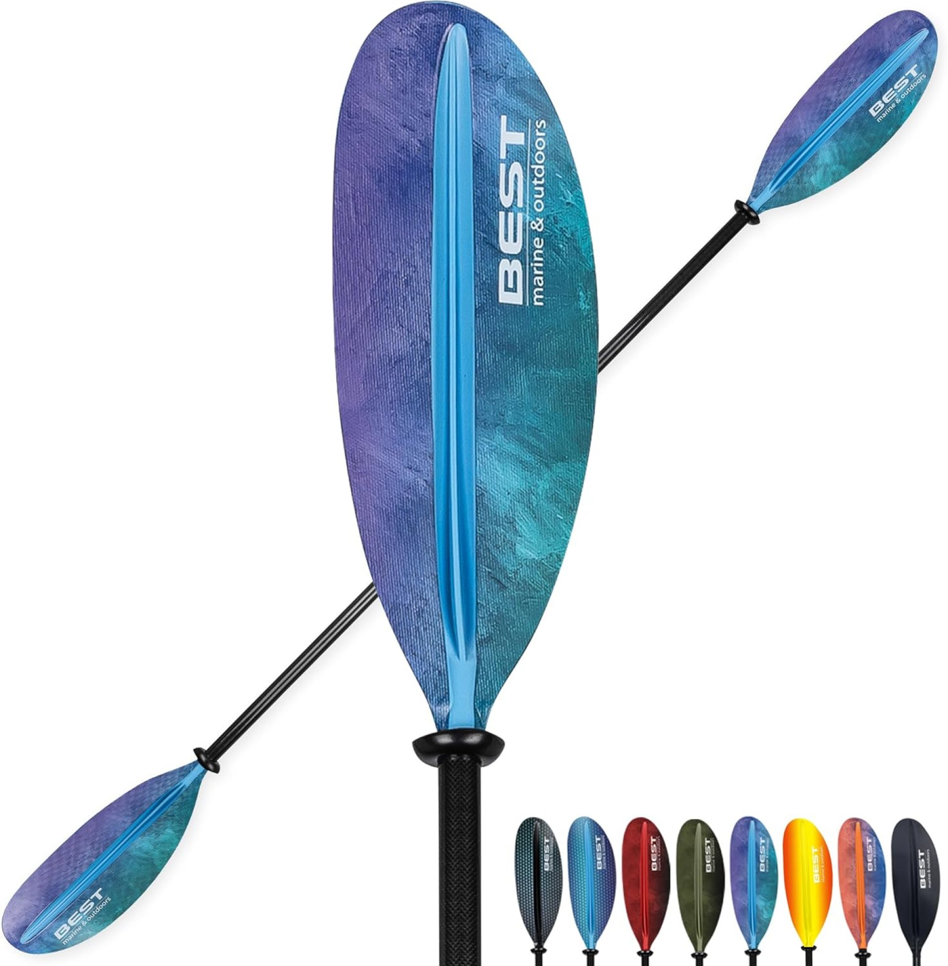 Best Marine and Outdoors Kayak Paddle, Carbon Fiber Shaft & Fiberglass Reinforced Polypropylene Blades, 220cm, 234cm, 250cm, Lightweight Kayak Paddles for Adults Best Marine and Outdoors Kayak Paddle, Carbon Fiber Shaft & Fiberglass Reinforced Polypropylene Blades, 220cm, 234cm, 250cm, Lightweight Kayak Paddles for Adults