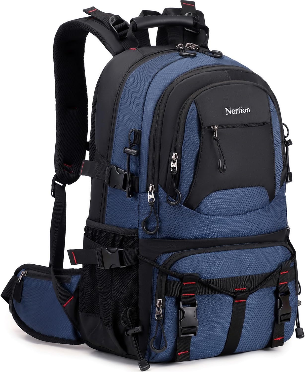 Nerlion 40L Hiking Backpack Travel Backpack for Men Women Camping Waterproof Outdoor Hiking Daypack Lightweight Backpack (Blue) Nerlion 40L Hiking Backpack Travel Backpack for Men Women Camping Waterproof Outdoor Hiking Daypack Lightweight Backpack (Blue)