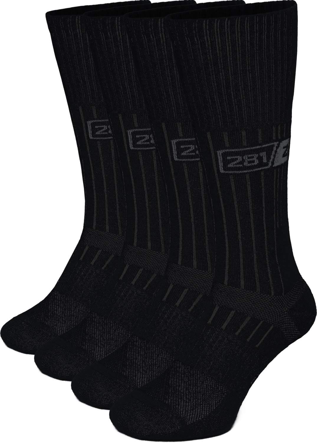 281Z Military Boot Socks – Tactical Trekking Hiking – Outdoor Athletic Sport (Black) 281Z Military Boot Socks – Tactical Trekking Hiking – Outdoor Athletic Sport (Black)