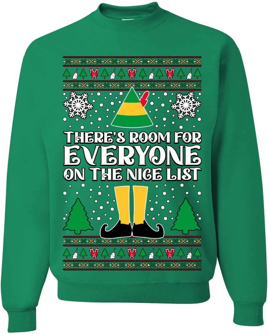 Wild Bobby Christmas Movie Quote Cotton Headed Elf Ugly Christmas Sweater Unisex Crewneck Sweatshirt Wild Bobby Christmas Movie Quote Cotton Headed Elf Ugly Christmas Sweater Unisex Crewneck Sweatshirt