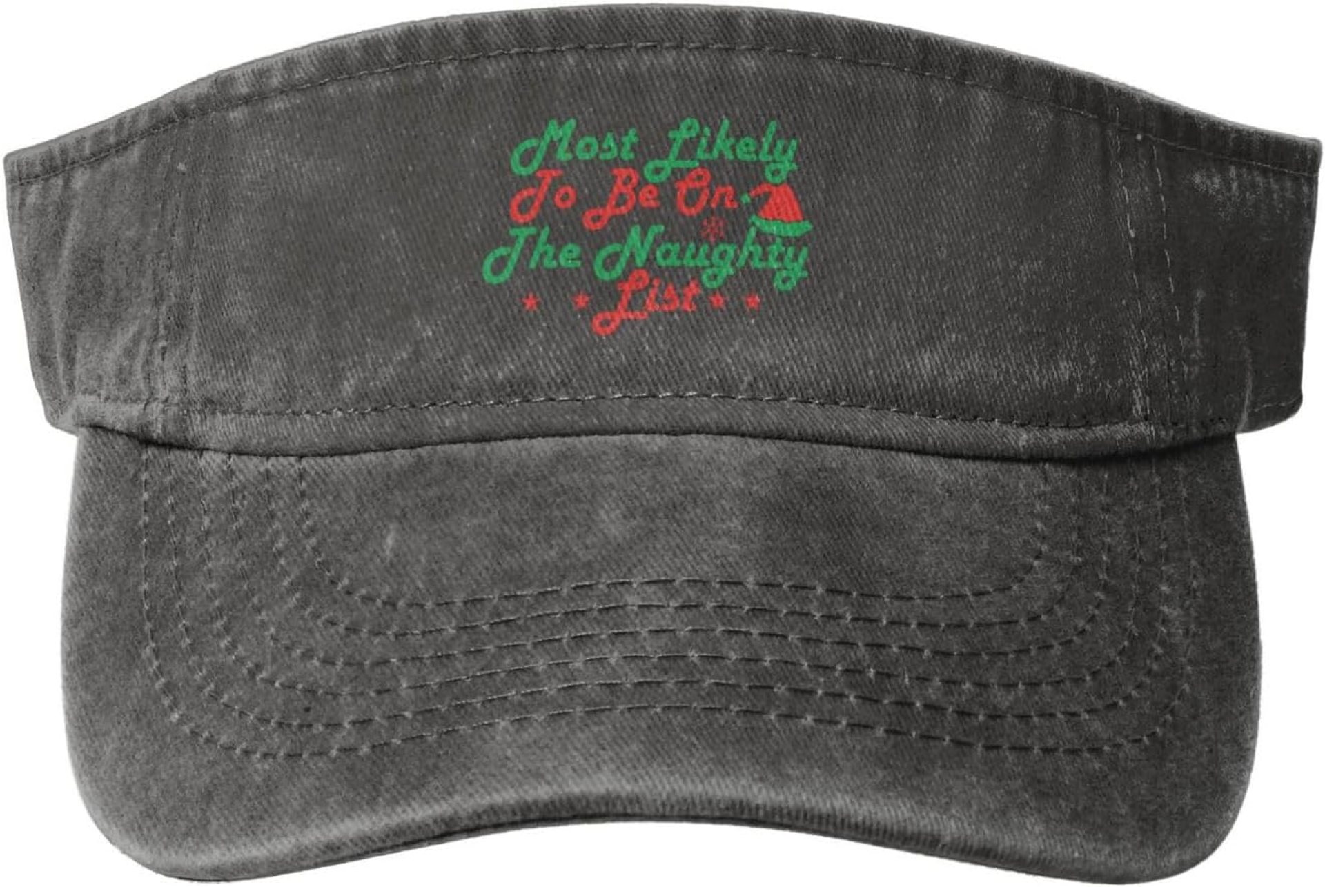 Most Likely to Be En The Naughty List Christmas Washed Cowboy Hollow Top Outdoor Casual Sports Baseball Hat Black Most Likely to Be En The Naughty List Christmas Washed Cowboy Hollow Top Outdoor Casual Sports Baseball Hat Black