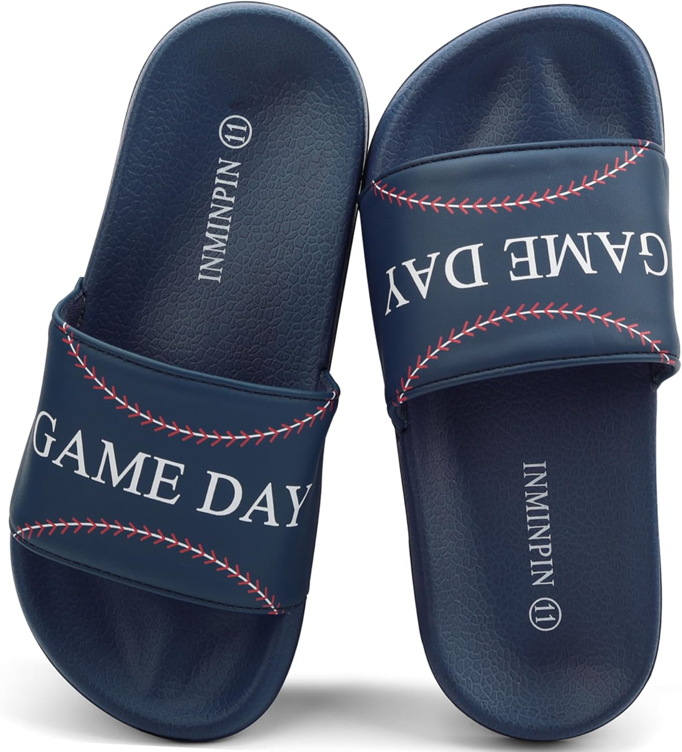 INMINPIN Kids Boys Girls Ball Sports Slides Sandals Ultra Comfortable Beach Pool Shower Shoes House Slide Indoor Outdoor for Sports Fan INMINPIN Kids Boys Girls Ball Sports Slides Sandals Ultra Comfortable Beach Pool Shower Shoes House Slide Indoor Outdoor for Sports Fan