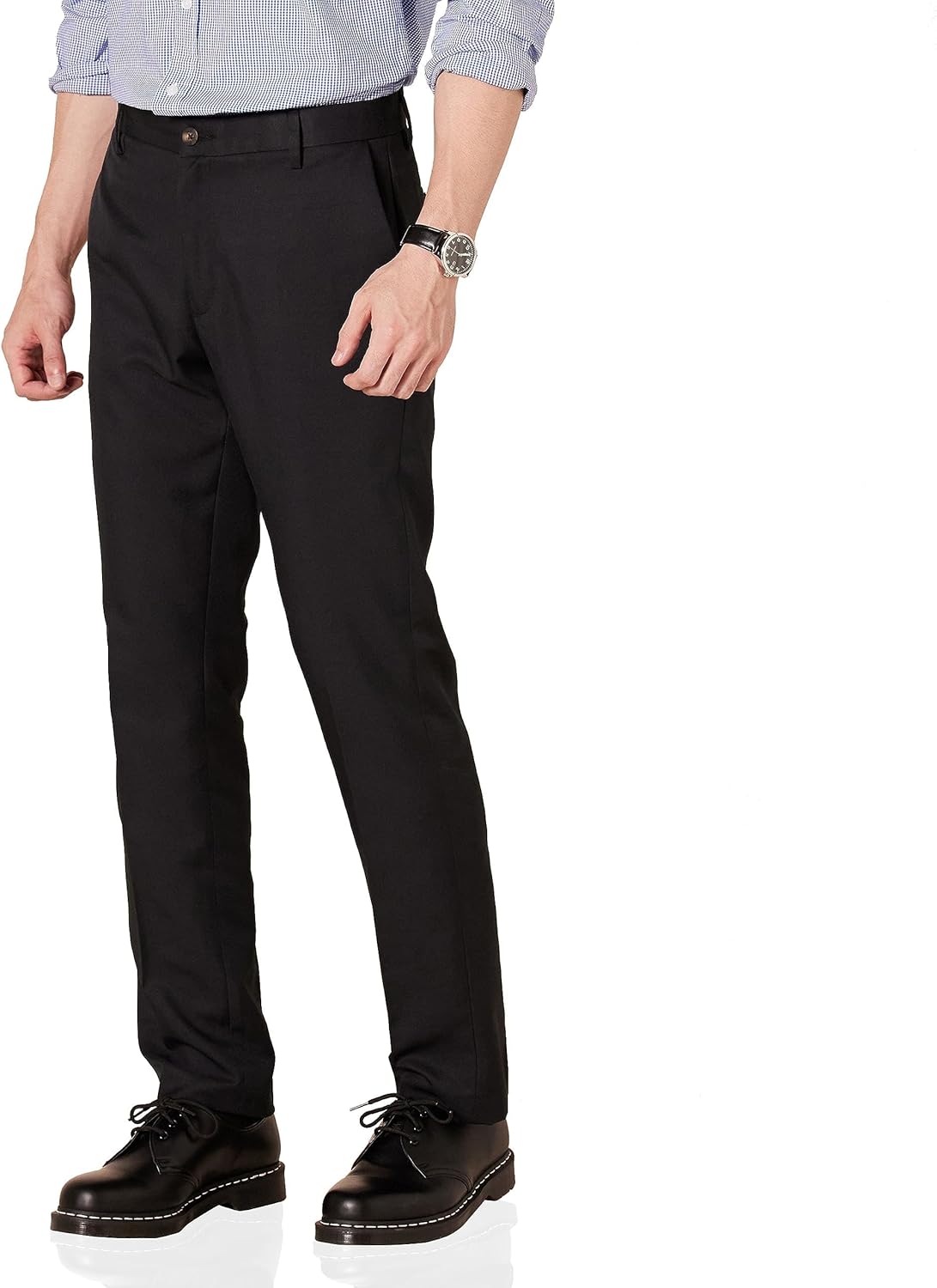 Amazon Essentials Men’s Slim-Fit Flat-Front Dress Pant Amazon Essentials Men’s Slim-Fit Flat-Front Dress Pant