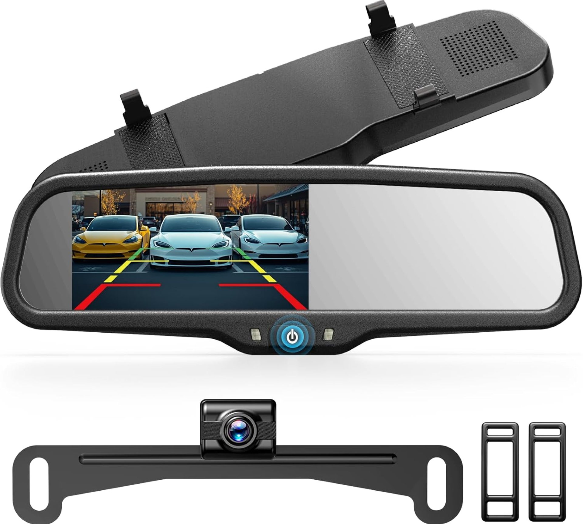 Auto-Vox Rear View Mirror Camera: 4.3” OEM HD Wireless Backup Camera with Intelligent Light Sensing Display System,IP69 Waterproof, Clear Night Vision Back Up Cam for Cars, Trucks & Pickups Auto-Vox Rear View Mirror Camera: 4.3” OEM HD Wireless Backup Camera with Intelligent Light Sensing Display System,IP69 Waterproof, Clear Night Vision Back Up Cam for Cars, Trucks & Pickups