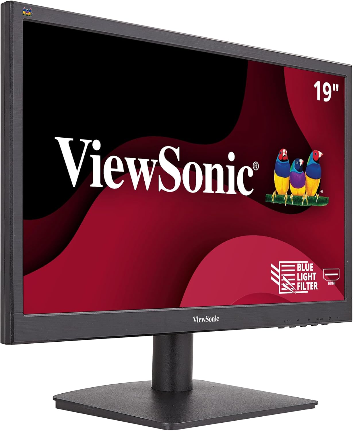 ViewSonic VA1903H 19-Inch WXGA 1366x768p 16:9 Widescreen Monitor with Enhanced View Comfort, Custom ViewModes and HDMI for Home and Office ViewSonic VA1903H 19-Inch WXGA 1366x768p 16:9 Widescreen Monitor with Enhanced View Comfort, Custom ViewModes and HDMI for Home and Office