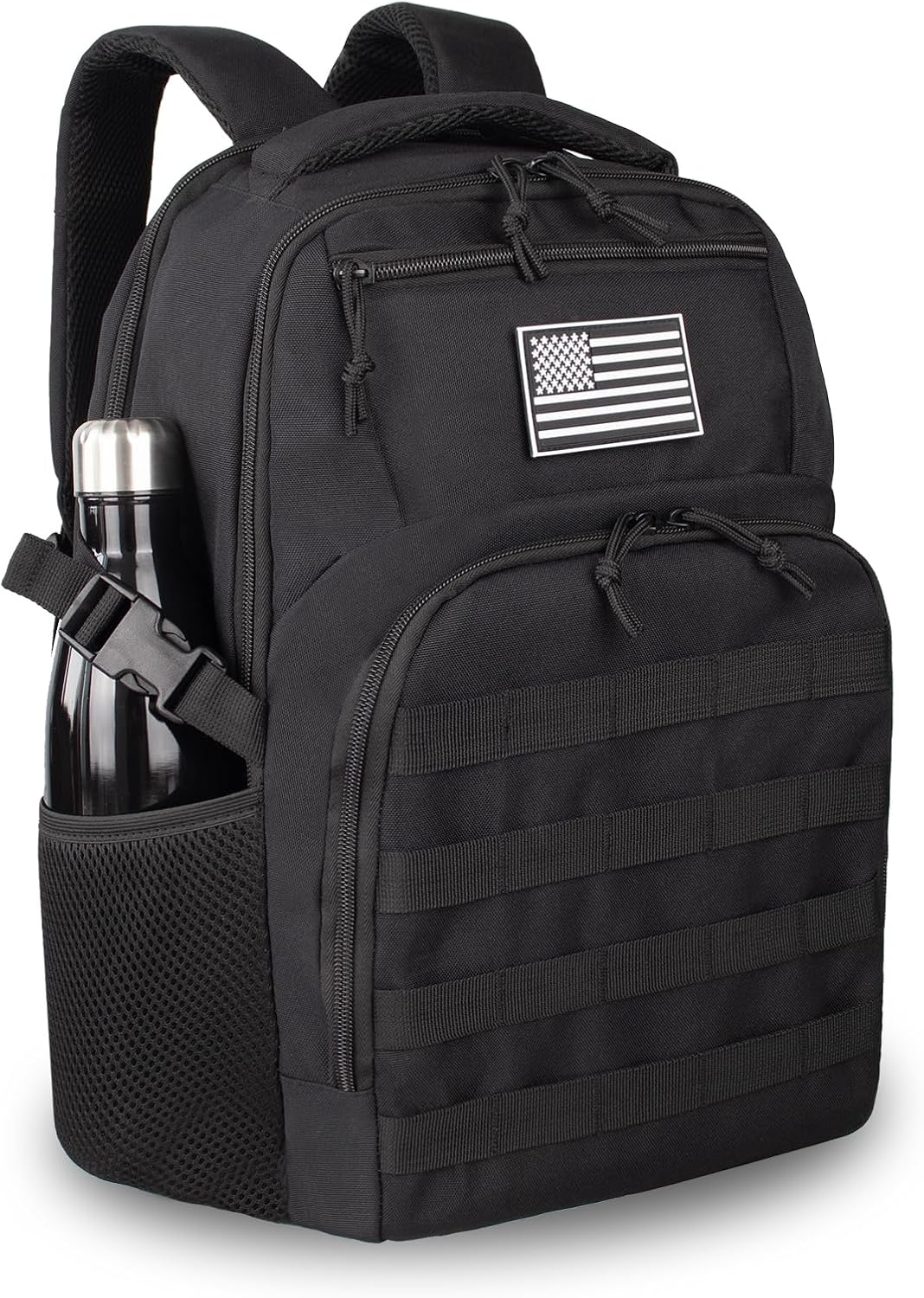 Military Tactical Backpack for Travel Hiking,Black Backpack for Men with Bottle Holder, 30L Small Laptop Backpack for Work, Men’s Assault Bag Back Pack Military Tactical Backpack for Travel Hiking,Black Backpack for Men with Bottle Holder, 30L Small Laptop Backpack for Work, Men’s Assault Bag Back Pack