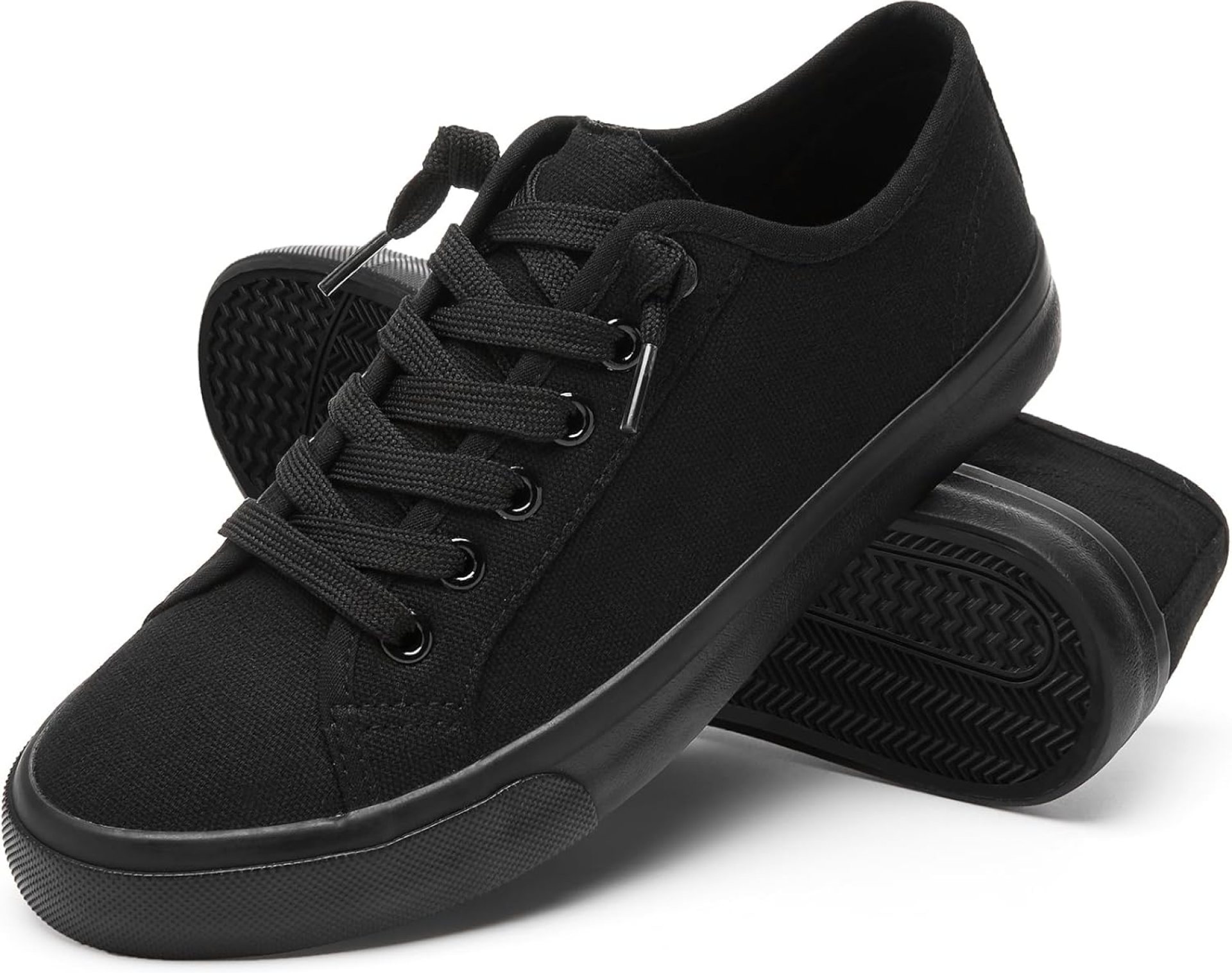 Women Canvas Sneaker Slip On Non Slip Casual Shoes Lace Up Canvas Low Top White Shoes Loafers for Women Fashion Black Sneaker Women Canvas Sneaker Slip On Non Slip Casual Shoes Lace Up Canvas Low Top White Shoes Loafers for Women Fashion Black Sneaker