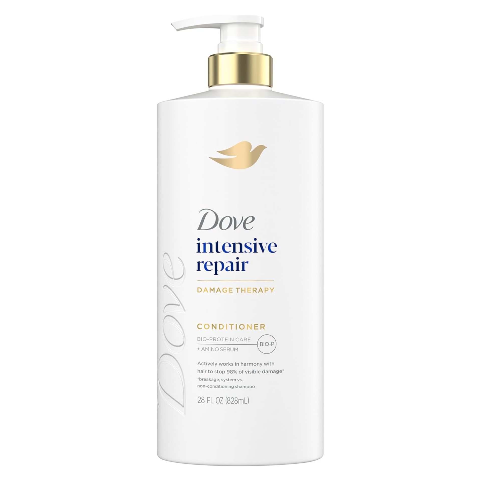 Dove Conditioner Intensive Repair for Damaged Hair with Bio-Protein Care Technology and Amino Serum 28 Fl Oz Dove Conditioner Intensive Repair for Damaged Hair with Bio-Protein Care Technology and Amino Serum 28 Fl Oz