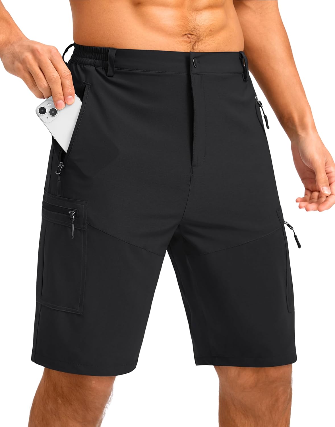 Pudolla Men’s Hiking Shorts 11″ Lightweight Cargo Work Shorts for Men Summer Travel Golf Casual Outdoor with 5 Pockets Pudolla Men’s Hiking Shorts 11″ Lightweight Cargo Work Shorts for Men Summer Travel Golf Casual Outdoor with 5 Pockets