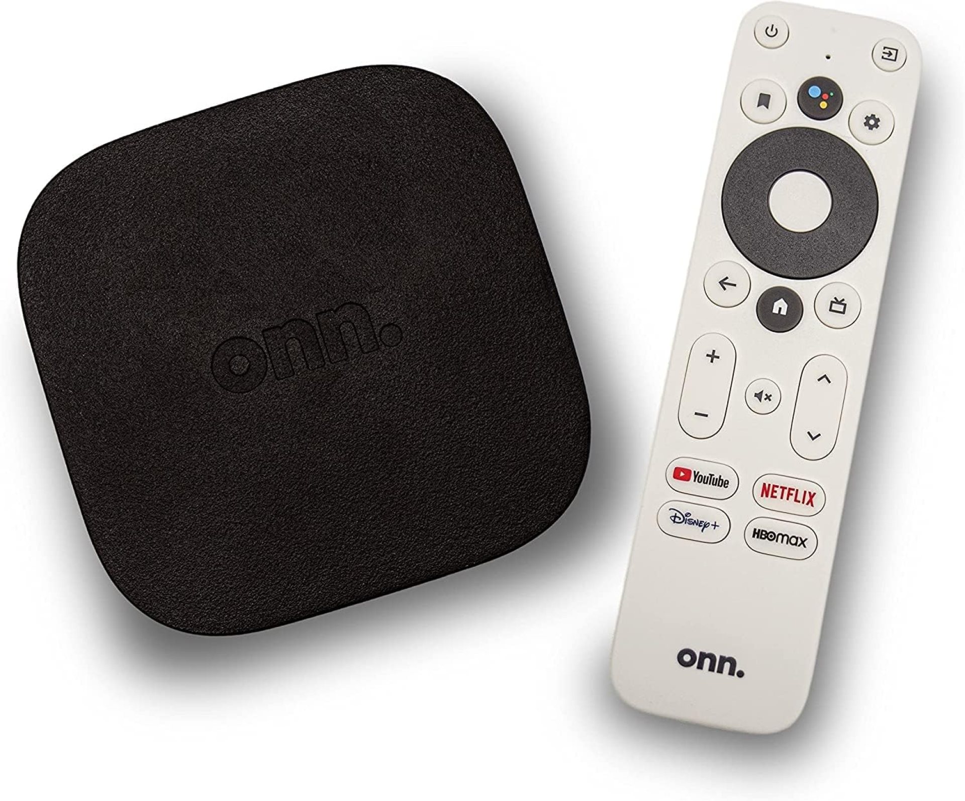 ONN Android TV 4K UHD Streaming Device with Voice Remote Control Google Assistant & High Speed HDMI Cable (100026240) Black ONN Android TV 4K UHD Streaming Device with Voice Remote Control Google Assistant & High Speed HDMI Cable (100026240) Black
