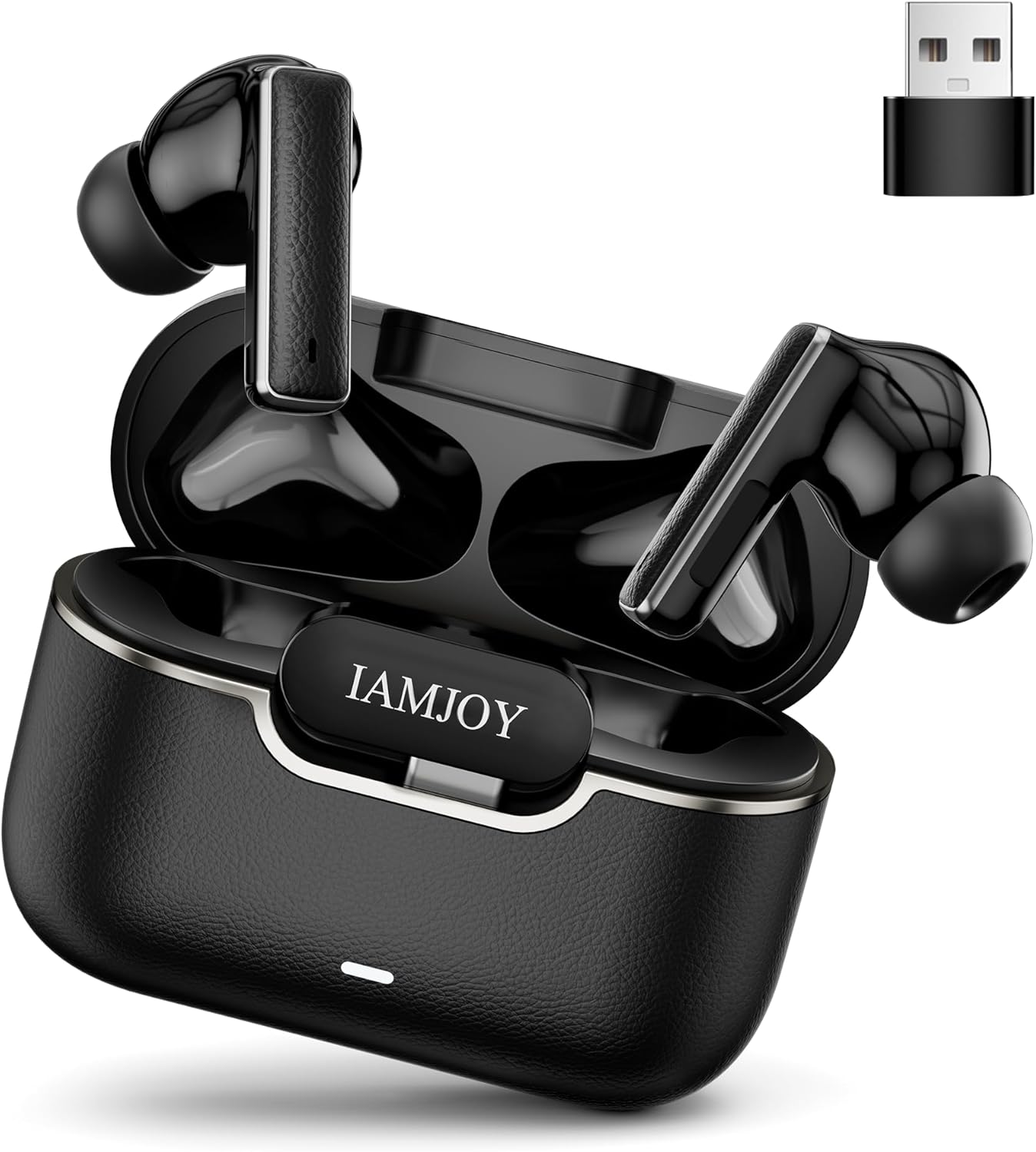 IAMJOY Gaming Earbuds, 20ms Low Latency, Active Noise Cancelling with 6 Mic, 2.4GHz & Bluetooth, 35 Play Time, Wireless Earbuds Compatible with Meta Quest 3/2, PS5/4, Steam Deck, VR, Switch, PC IAMJOY Gaming Earbuds, 20ms Low Latency, Active Noise Cancelling with 6 Mic, 2.4GHz & Bluetooth, 35 Play Time, Wireless Earbuds Compatible with Meta Quest 3/2, PS5/4, Steam Deck, VR, Switch, PC