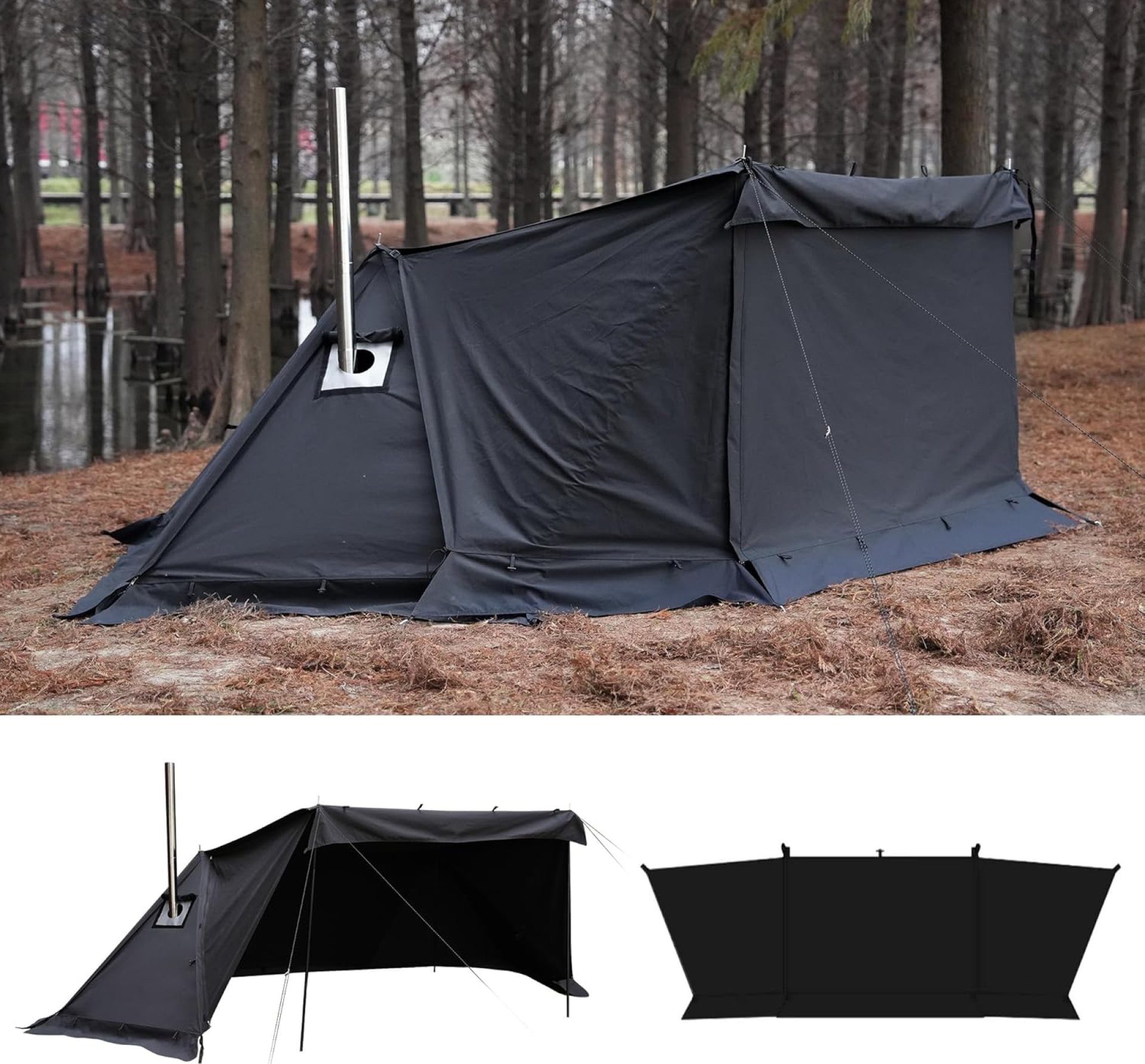 Himalaya Camping Tent Combination Pack, Hot Tent with Stove Jack Insulated Tent Outdoor Shelter for Camping Hiking Himalaya Camping Tent Combination Pack, Hot Tent with Stove Jack Insulated Tent Outdoor Shelter for Camping Hiking
